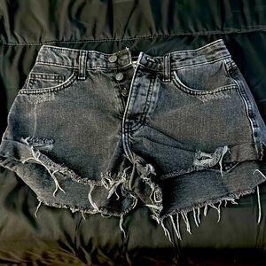 Black forever 21 shorts size 1/2 or 25!